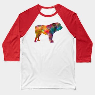 Central Asian Shepherd Dog in watercolor Baseball T-Shirt